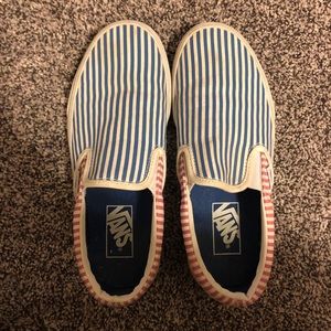 Beachy colored vans